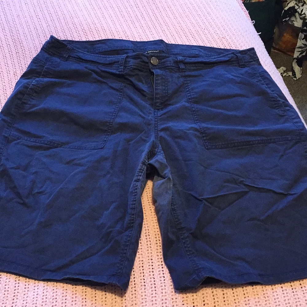 Lane Bryant Bermuda Shorts Blue